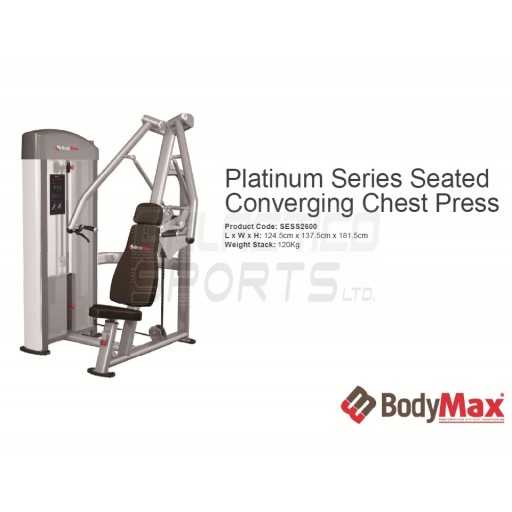 BodyMax Platinum Seated Converging Chest Press