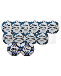 Mitre 450g Size 5 U15 - Adult Match & Training Ball Pack with Bag